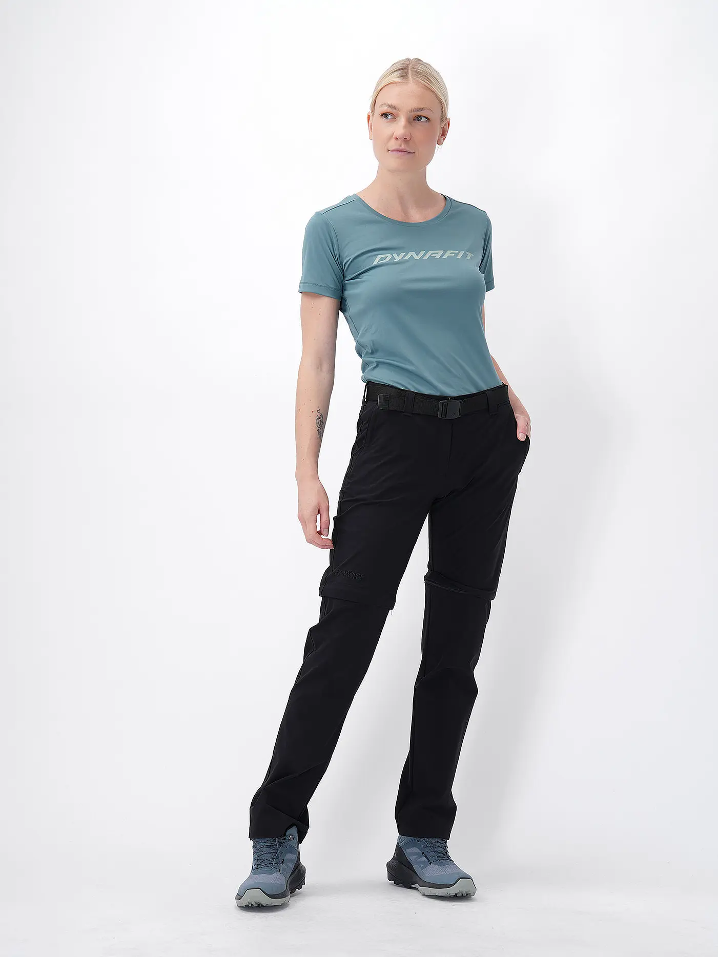 MAIER SPORTS | Damen Wanderhose Nata2 ZipOff | schwarz